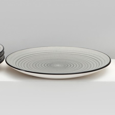 Elrington ceramic dishes. Graphite breeze ", 16 items-5