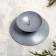 Gadal N "Gadal N" metal per 1 candle, 7.3x3 cm, gray