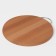 Groot board "Round", with a metal handle, D = 30 cm, thickness 1.6 cm, beech