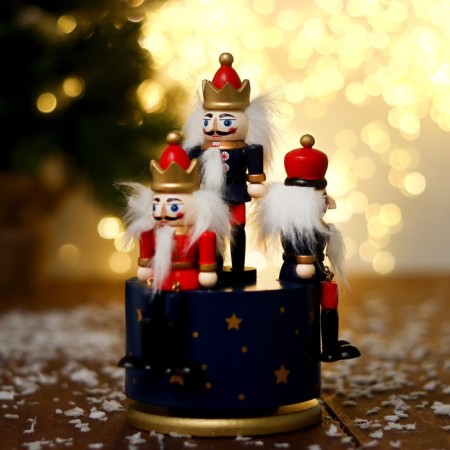 New Year. Souvenir "Carousel Nutcrackers", 11 × 11 × 19 cm, mix