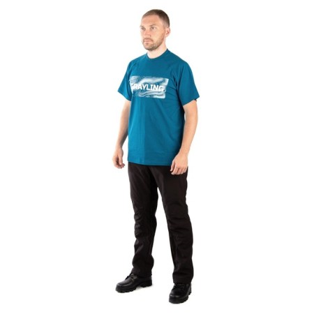 Grayling Riverbad T-shirt, Cotton, Blue, Rr. XS-3