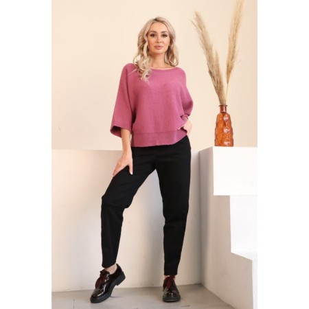 Female jumper, size 46, pink color-14