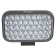 Farah LED rectangular AIRLINE, 43 LED, diffused light, 43W, 152x104x40, 12/24V
