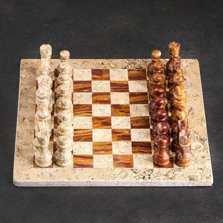 Chess "Elite", board 30x30 cm, onyx-1