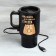Thermal circle with heating from USB "To relieve stress", 450 ml, stainless steel