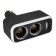 Coicier Rapier 2 Nests + USB Skyway Black, FURCHER 5A, USB 1A, S02301003