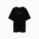 T-shirt female, black color, size One size (42-46)