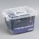 Garland "Clip-Light" 5 threads of 20 m, IP44, UMS, dark thread, 665 LED, glow white, flickering all LEDs, 24 V