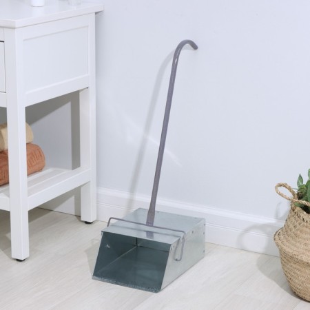 Street scoop for garbage "Trap", galvanized