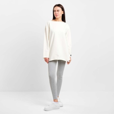 Female leggings Mist Old School size 50 (height 175), gray color