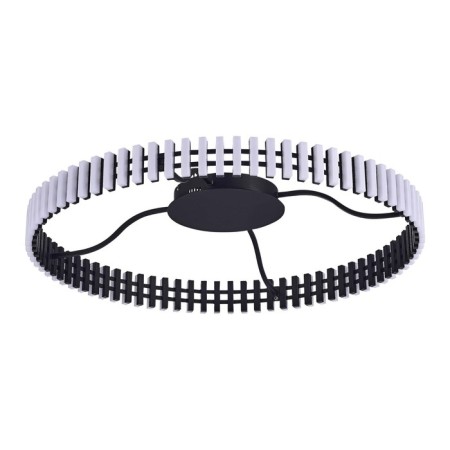 Ceiling Ceiling ST LUCE. SL6203.402.50. Estense. 1x50 W, LED, 3000K, 4000 LM, 80x80x13 cm, black color-3