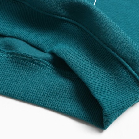 Sweatshirt for a boy, emerald color, height 104 cm-5