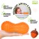 Massage ball Onlytop "Squirrel", double, orange color