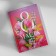 Set Diary A5, 80 liters. and pen "Tulips on March 8"