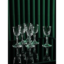 Set of glass glasses Karat, 58 ml, 6 pcs