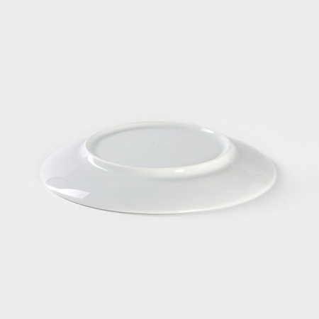 Porcelain plate "Lynx", D = 17.5 cm, white-2