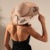 Women's hat "Life is good", size 54-56, light pink color
