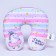 Children's pillow for travel Antistress "Striped Unicorn"