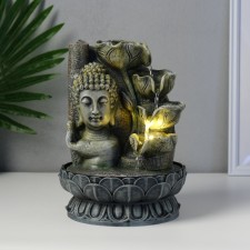 The desktop fountain from the network, backlight 