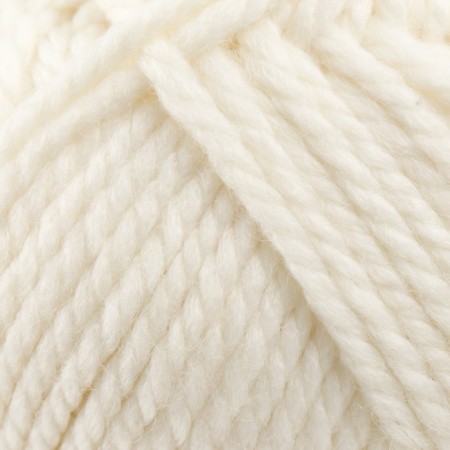Yarn "Budget maxi" 40% wool, 60% acrylic 140m/150g (white - 205)-2