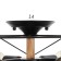 Chandelier 2231/4 E27 40W Black 57x50x18 cm Bayerlux