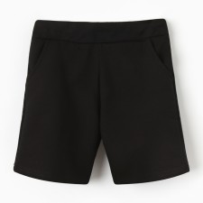 Children's shorts, black color, height 122