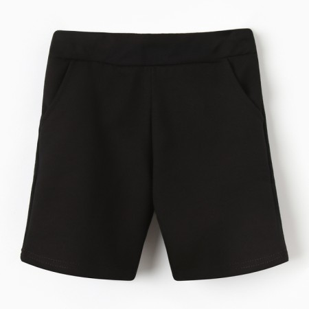 Children's shorts, black color, height 122