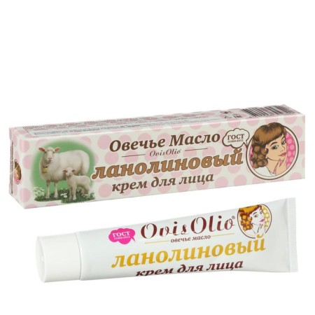 Face cream ovisolio lanolin, 44 ml-1