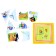 Wooden toy "Multilayer liners", three cats