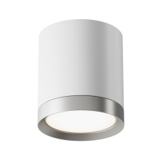Technical C086CM-GX53-MRD-WS, 1XGX53, 15W ceiling lamp, 8.5x8.5x9.6 cm, white color with silver