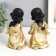 Souvenir Polystone "Little Buddha in Gold. Mistles" MIX 8x7.7x16.5 cm