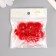 Decor for creativity Artificial fur "ball" Red set 10 pcs, d = 2 cm