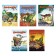 Dinosaurs in comics. Part 1-5. A set of 5 books. Plyumeri A., Blose, Kasson M.
