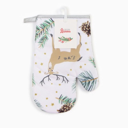 Mittens of a deer deer 26*16 cm, 100% p/e-4