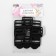 The buckle is regulatory, three -shack, the inner width is 38 mm, the thickness is 3.5 mm, 10 pcs, the color is black