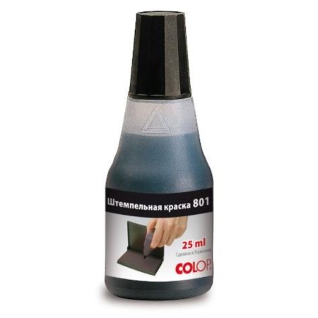 COLOP stamp paint, 25 ml, black