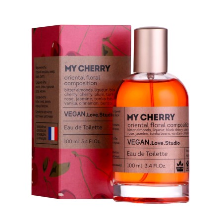Women's toilet water Vegan Love Studio My Cherry (based on Cherry in the Air), 100 ml-1
