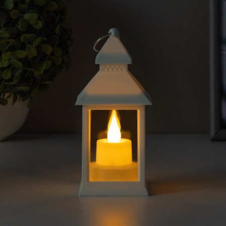 Spinker "Candle in the flashlight" LED 1W battery AG13 white 6.4x6.4x14cm Risalux-2