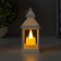 Spinker "Candle in the flashlight" LED 1W battery AG13 white 6.4x6.4x14cm Risalux
