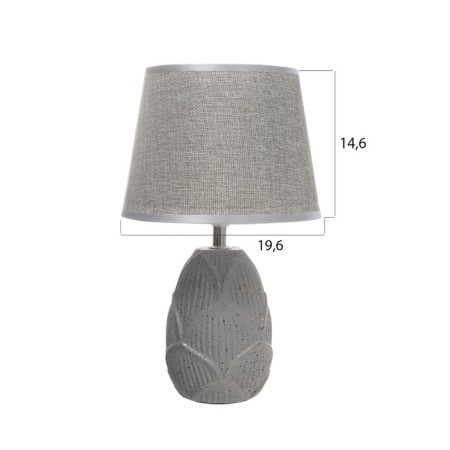 Table lamp "Leaves" 1x40W E14 gray 20x20x34cm-5