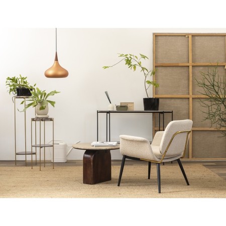 Hilde lounge, 600 × 800 × 730 mm, Builder, gray-beige color-18