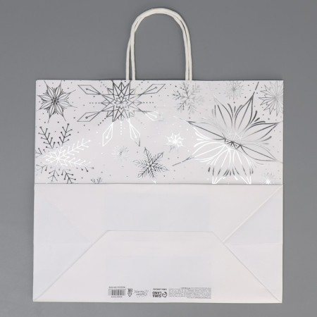 Package gift craft Winter, 32 x 28 x 15 cm, New Year-7