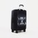 Case for a suitcase 28 ", Black color