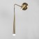 Sconces "Titan" 2xLED 6W+3W 4000k gold 12x12x70cm