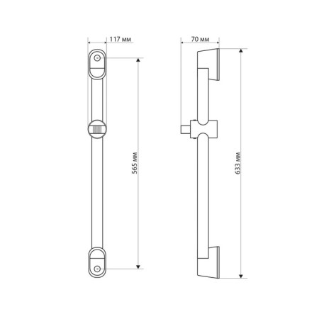 Showing Strait Zein S03, screw holder made of plastic, fasteners, satin-2