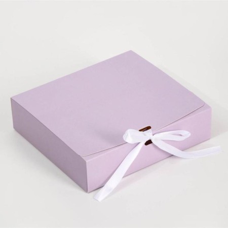 Gift folding box, packaging, "lavender", 31 x 24.5 x 8 cm-1