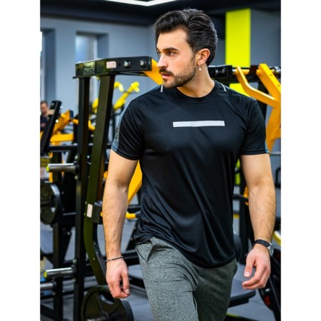 Sports T -shirt male ise, size 52, black color