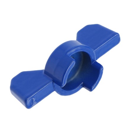Balm-butch for the ball valve Zein, reinforced, 1/2 "-3/4", blue-2