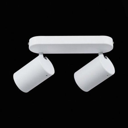 STAST ST LUCE. SL597.501.02. 2x3 W, GU10 LED, 3000K, 33x15 cm, white color, chrome-3