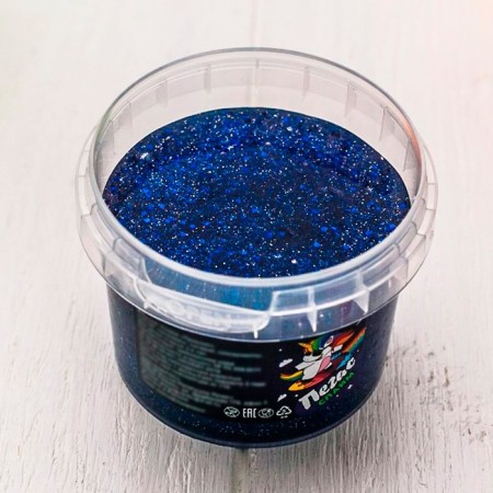 Slime "Pegas" holography, blue, 90 g-2